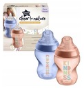 Tommee Tippee Fľaša 0m+ Dekorovaná 2x260ml