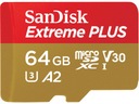 Pamäťová karta SANDISK microSDXC 64GB Extreme Plus