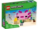 LEGO MINECRAFT 21247 AXOLOTLOVÉ DOMOVÉ BLOKY