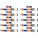 10x transportný pás s napínačom 4M/50mm/5T