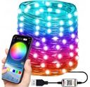 RGB VIANOČNÉ SVETLÁ 10M USB DIAĽKOVÁ APLIKÁCIA