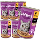 WHISKAS konzerva SOS 6x400g CHICKEN mokré krmivo pre mačky