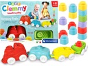 CLEMMY Soft SENSORY TRAIN S BLOKMI CLEMENTONI SOFT BLOCKS