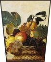 Obrazovka Caravaggio's Fruit Basket