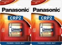 CRP2 Panasonic lítiová batéria DL223 223 CR-P2 6V x2