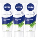 NIVEA Osviežujúci krém na ruky 3*75ml ALOE