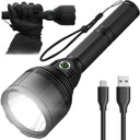 LED TAKTICKÁ NABÍJACIA BATERKA VOJENSKÁ LAMPA USB-C 3000lm PRO VAYOX