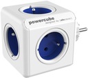 PowerCube Original, 5-zásuvkový rozbočovač, modrý