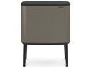 BRABANTIA 316142 34L odpadkový kôš Platinum