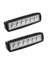 LED SET 18W HALOGÉNOVÁ VYHĽADÁVACIA PRACOVNÁ LAMPA 12V 24V