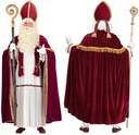 Súprava kostýmov SANTA CLAUS Bishop Santa Claus Star L/XL