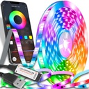 RGB 5050 LED pásik 5M VIACFAREBNÝ OVLÁDANÝ POMOCOU TELEFÓNNEJ APLIKÁCIE USB MUSIC