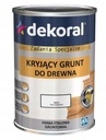 DEKORAL GRUNTOMAL na drevo biely 0,9L