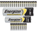 20x AA batérie + 10x AAA alkalické batérie Energizer BATÉRIE HRAČEK