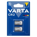 VARTA CR2 3V lítiová batéria Foto blister 2 ks