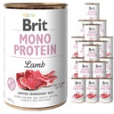 BRIT Mono Protein 18x400g LAMB mokré krmivo pre psov