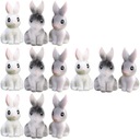 120ks Bunny Rabbit Ornament Bunny Decor Živica