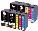 10x ATRAMENTY PRE EPSON T2711 27XL WF-3620 WF-3640 WF-7110 WF-7610