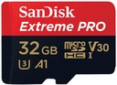 SANDISK Extreme PRO karta | 32GB micro SD 100MB/s