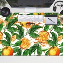 Veľká podložka na stôl Orange DESKMAT 100x50 cm