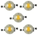 LED 1W biele Full Spectrum Bridgelux Dual 2*45m