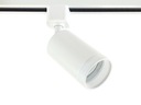 LED koľajnicové bodové svietidlo, svietidlo GU10 biele