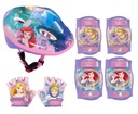 4x chrániče rukavice na cyklistickú prilbu DISNEY PRINCESS Cinderella Ariel