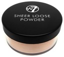 W7 SHEER LOOSE Powder Sypký fixačný prášok Sušienky