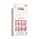 Kiss Artificial Nails Gel Fantasy - Windy City Veľkosť M 1 bal. 28 ks