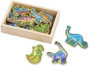 Magnety Drevené dinosaury 20 el Melissa a Doug