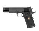 GBB WE 1911 MEU Pištoľ na koľajniciach - čierna