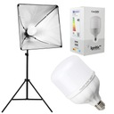 Osvetľovacia lampa softbox 40x40, 100W LED statív