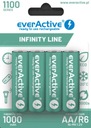 BATÉRIE AA / R6 EVERACTIVE NI-MH 1100 MAH