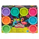 PLAY-DOH Play Dough Tubes 8 Pack neónových farieb