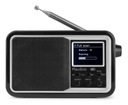 DIGITÁLNE RÁDIO DAB+ FM BT TUNER BATÉRIA ČIERNA