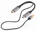 GEMBIRD adaptér HDMI na DP 4K M 60Hz s napájaním cez USB-A