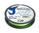 DAIWA J-BRAID X4E 0,07MM 135M ŽLT