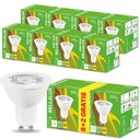 8x GU10 LED žiarovka 5W 50W 2700K BELLALUX + ZADARMO