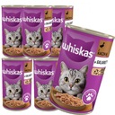 WHISKAS Konzerva pre dospelých 6x400g KAČAČIE JELLY