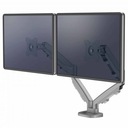 Rameno FELLOWES EPPA na 2 monitory, strieborné