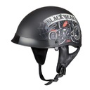 Otvorená motorkárska prilba W-TEC Black Rednut XXL