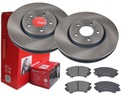 BREMBO PREDNÉ DISKY, DESTIČKY, OPEL CASCADA, 321MM