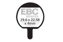 EBC podložky (metalické) Hayes Sole GX-2 / MX-2,3