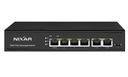 6-portový PoE switch NX-S600P-4F2F 10/100Mbps