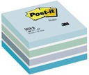 POST-IT bankovky 76x76mm (1x450) modré