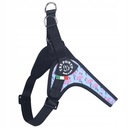 Postroj pre psa Jack Russel M TRE PONTI 43-58cm Flamingo