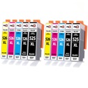 10x ATRAMENT CANON PIXMA MG5150 MG5250 MG5350 IP4850