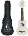 Ukulele Arrow Soprano s puzdrom Arrow PB10 WH