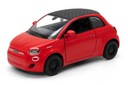 AUTO KOVOVÝ MODEL AUTA FIAT 500e 1:28 HRAČKA PRE DETI