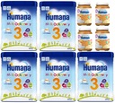 Humana 3 650g x 5ks + 4x Jablkový banánový dezert